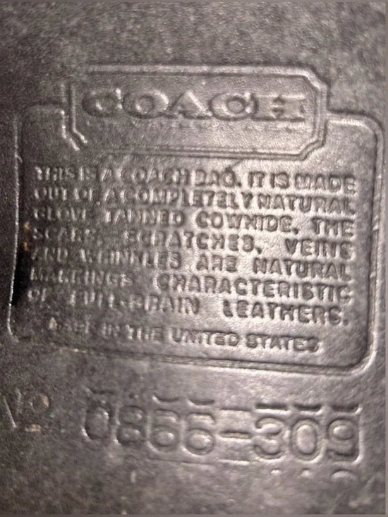 Coach 9937 Vintage Ritchie Bag 1993 (Black) - EUC - Picture 3 of 10